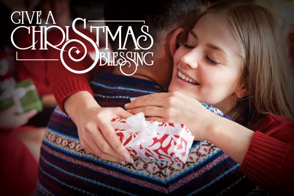 Give a Christmas blessing